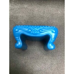 Doll Furniture Blue Table Footstool Nightstand